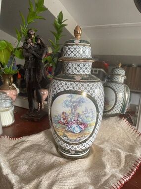 Royal Vienna Porcelain Portrait Vase